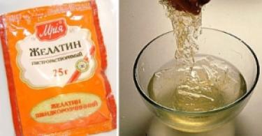 Recipes for gelatin hair masks with incredible effects at home