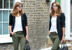 What to wear with green trousers - fashionable combinations and looks for all occasions